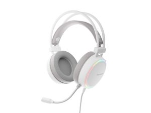 Слушалки, Genesis Headset Neon 613 G2 With Microphone RGB Illumination White