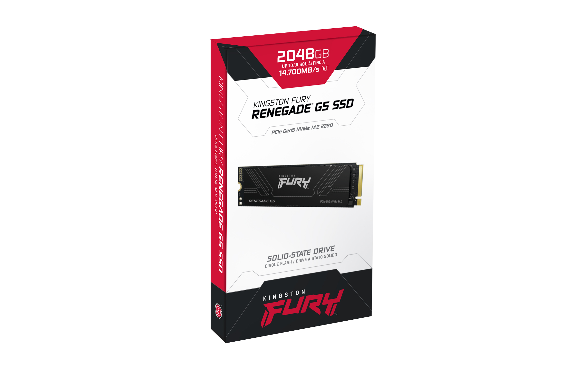 KINGSTON FURY Renegade G5 2048GB PCIe 5.0 M.2 NVMe SSD - Image 4