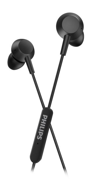 PHILIPS InEar Headphones black USB-C