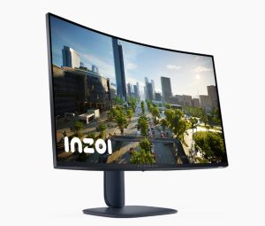 Монитор, Dell Alienware AW3225DM, 31.5" Curved WQHD LED AG , VA, 1ms GTG, 3000:1, 400 cd/m2, 2560x1440, 180 Hz, 95% DCI-P3, HDR, VRR, AMD FreeSync, VESA AdaptiveSync, HDMI, DP, USB 5Gbps, PIP, PBP, Height Adjustable, Tilt, Black