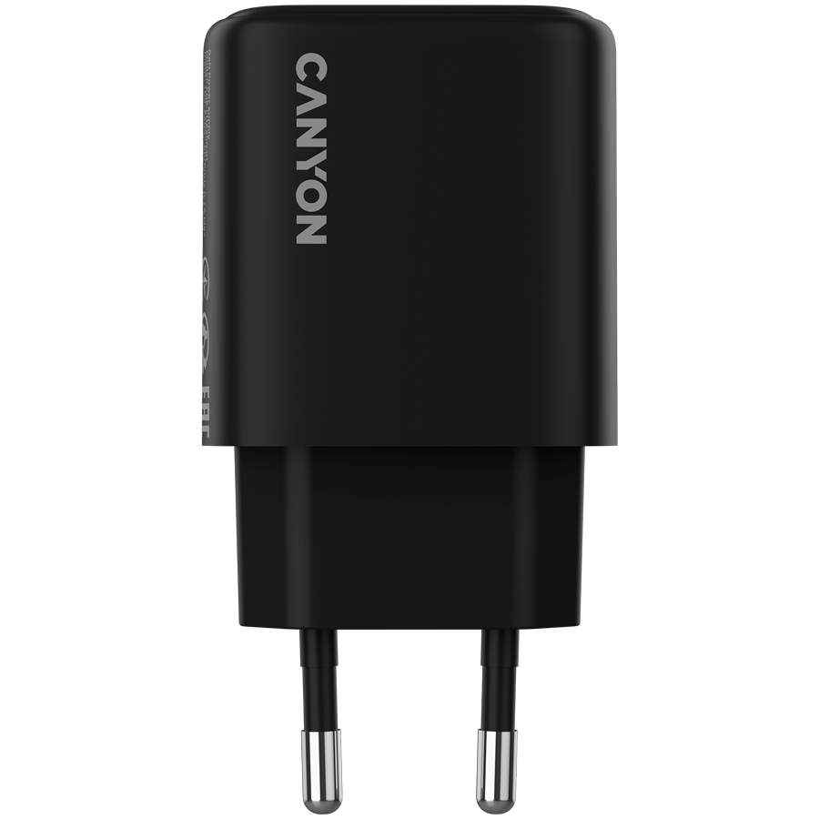 CANYON charger OnCharge 250 25W 1xPD EU Black - Image 2