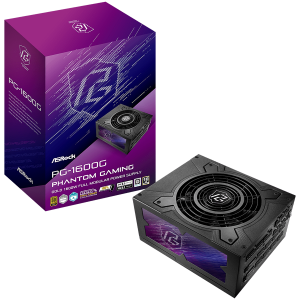 Asrock PG-1600G 1600W 80 Plus Gold Fully Modular PSU Japanese Capacitors