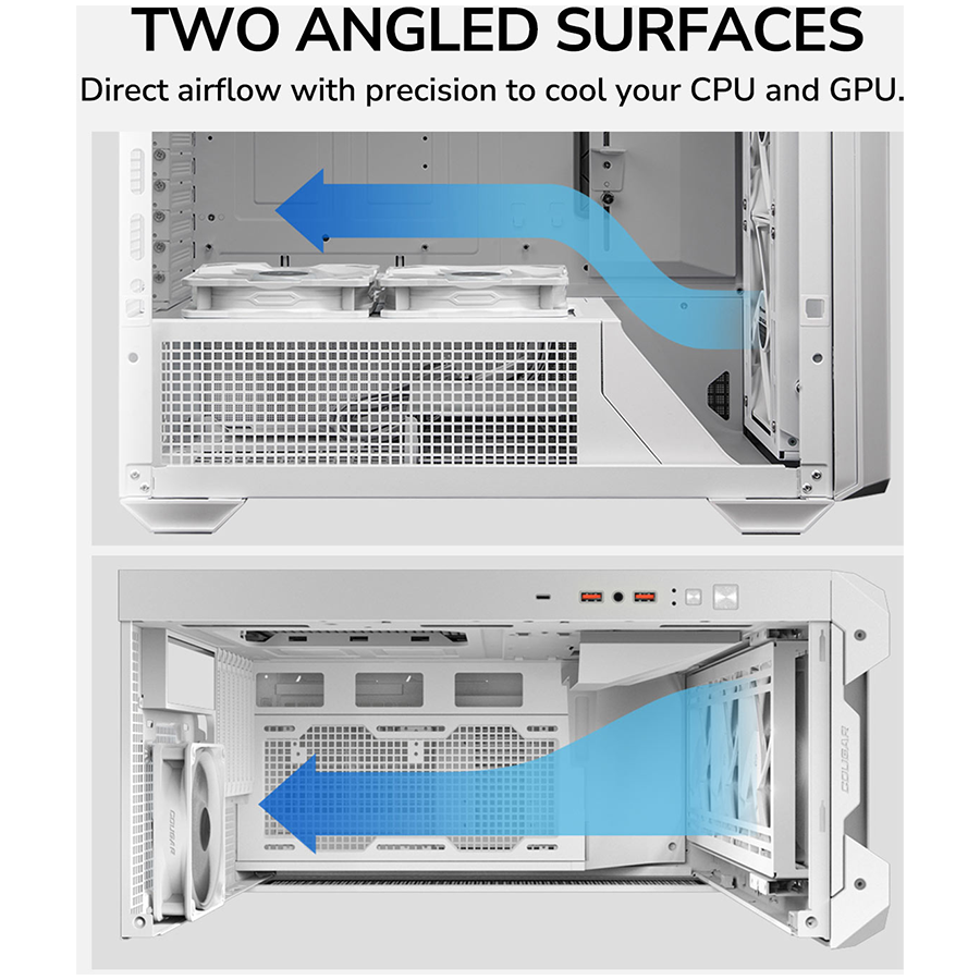 COUGAR MX600 PC Case Mid Tower White - Image 12