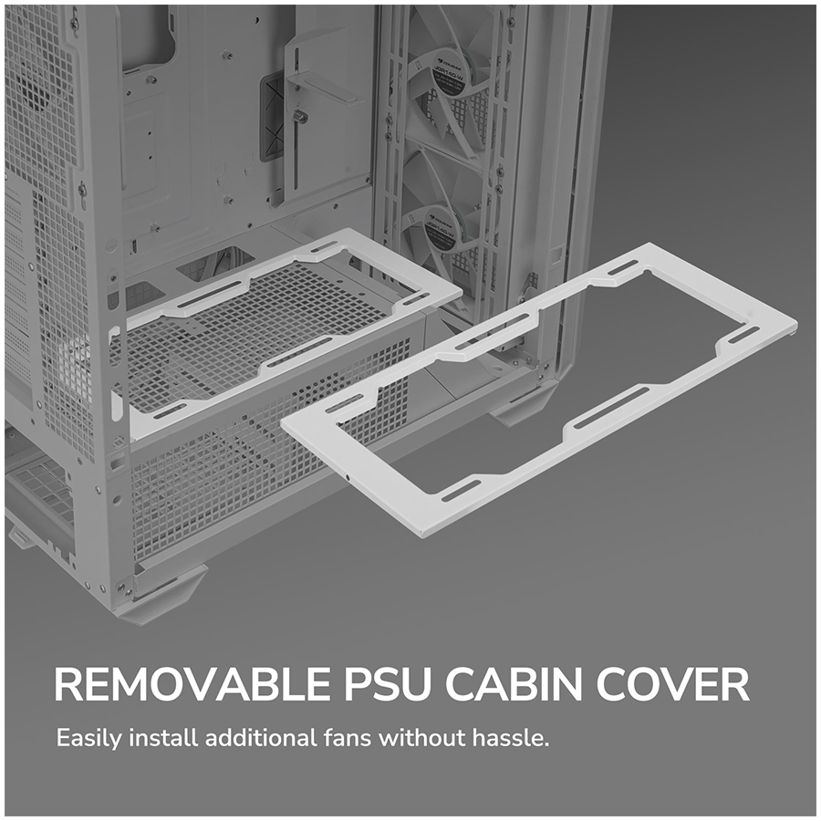 COUGAR MX600 PC Case Mid Tower White - Image 16