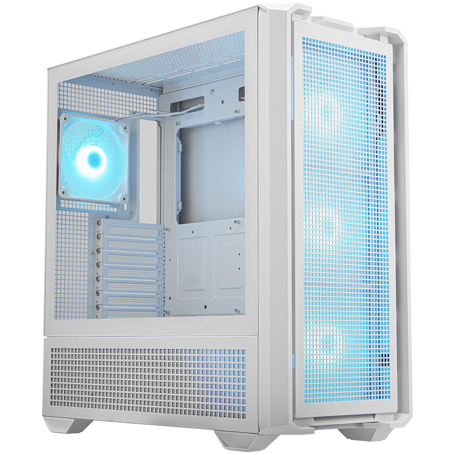 COUGAR MX600 PC Case Mid Tower White - Image 3
