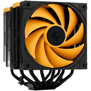 DeepCool AK620 ZERO DARK ZORIA CPU Air Cooler 2x120mm PWM Fan 6 Heatpipes LGA2066/2011-v3/2011/1700/1200/115x AMD AM5/AM4
