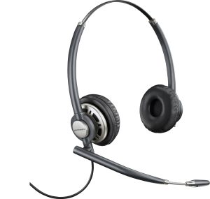 HP Poly EncorePro 720 Binaural Headset +Quick Disconnect EMEA-INTL English Loc-Euro plug