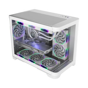 1stPlayer кутия Case mATX - UV6 White