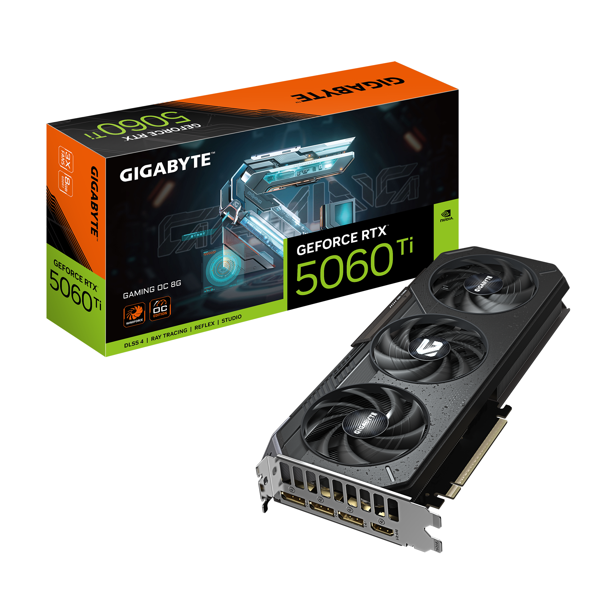 Видео карта GIGABYTE RTX 5060 TI GAMING OC 8GB GDDR7 - Image 9