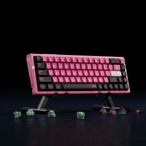ATK професионална геймърска механична клавиатура Professional Gaming Mechanical Keyboard RS6 Ultra - 8K, TTC RGB Magneto [Linear] - Sakura Warrior
