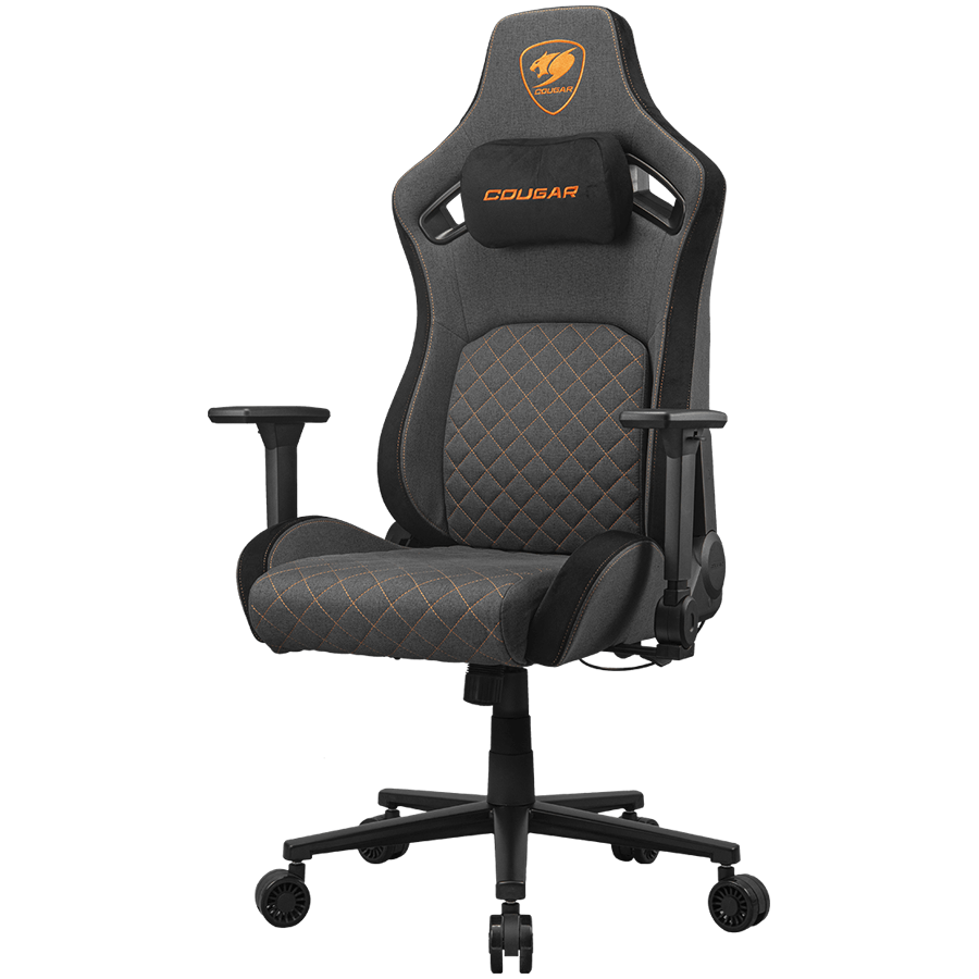 COUGAR DEFENSOR Gold F Gaming chair Gray - Image 2