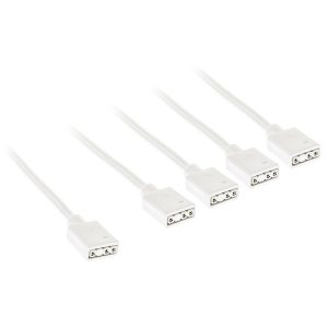 Кабел Kolink ARGB 1-4 Сплитер - 30 cm Бял