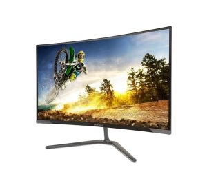 Монитор, Aopen powered by Acer 27HC5RZ1bmiipx, 27" Curved 1500R, VA, 1ms TVR, ZeroFrame, 280Hz FreeSync, sRGB 99%, Flicker-less, 1000:1 ACM, 2xHDMI, 1xDP, Tilt, Vesa, BluelightShield, Speakers 2Wx2,Audio out, Black