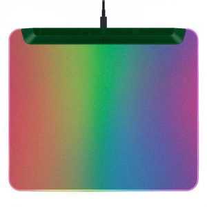 Firefly V2 Pro Phantom Green Edition, Razer Chroma customizable RGB lighting, Micro-textured surface, Built-in cable catch, All-round edge lighting, 19 lighting zones, Braided USB cable, Dimensions: 355mm x 255mm x 3mm