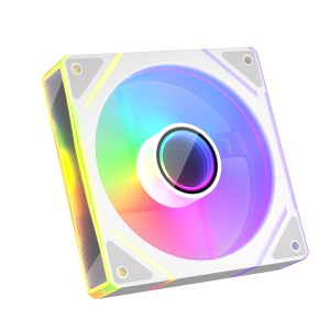 1stPlayer вентилатор Fan 120mm FC7-WH - Infinity Mirror ARGB - White