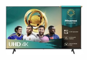 Телевизор, Hisense 75" A6Q, 4K Ultra HD 3840x2160, DLED, DFA, Precision Colour, HDR 10+, HLG, Dolby Vision,Light sensor, Smart TV, WiFi, BT, AnyView Cast, Gaming Mode, 1xHDMI2 eArc, 3xHDMI, 2xUSB, LAN, CI+, DVB-T2/C/S2, Black