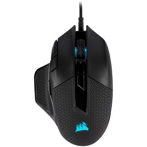 Corsair NIGHTSWORD RGB Performance Tunable FPS/MOBA Gaming Mouse Black Backlit RGB LED 18000 DPI