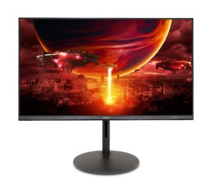 Монитор, Acer Nitro XF240YX1biiph, 23.8'' FHD (1920x1080) IPS, ZeroFrame, 200Hz, 1ms (VRB), HDR10, FreeSync Premium, 250nits, 2xHDMI, DP, VisionCare, Energy Class E, Black, 2Y