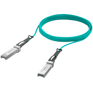 Ubiquiti UACC-AOC-SFP10-5M 10G Long-Range Direct Attach Cable Supported data rates: 10 / 1 Gbps Compatible with SFP+ and SFP interfaces
