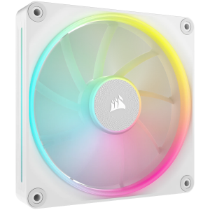 Corsair LX RGB Series iCUE LINK LX140 RGB White 140mm RGB Fan Single Fan