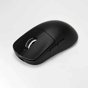 VXE професионална геймърска мишка Wireless Gaming Mouse Dragonfly R1 1K - Huano Ice Berry Pink Dot Switches, Black