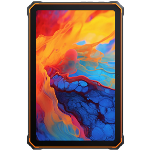 Blackview Active 8 Pro Tab LTE 10.36-inch HD+IPS 1200x2000 60Hz Corning 5th 8GB/256GB MT6789 Octa-core 2.2GHz 16MP Front/48MP Back Camera Battery 22000mAh NO charging USB Type-C NFC PC Mode Android 14 SD card slot MIL-STD-810H Orange