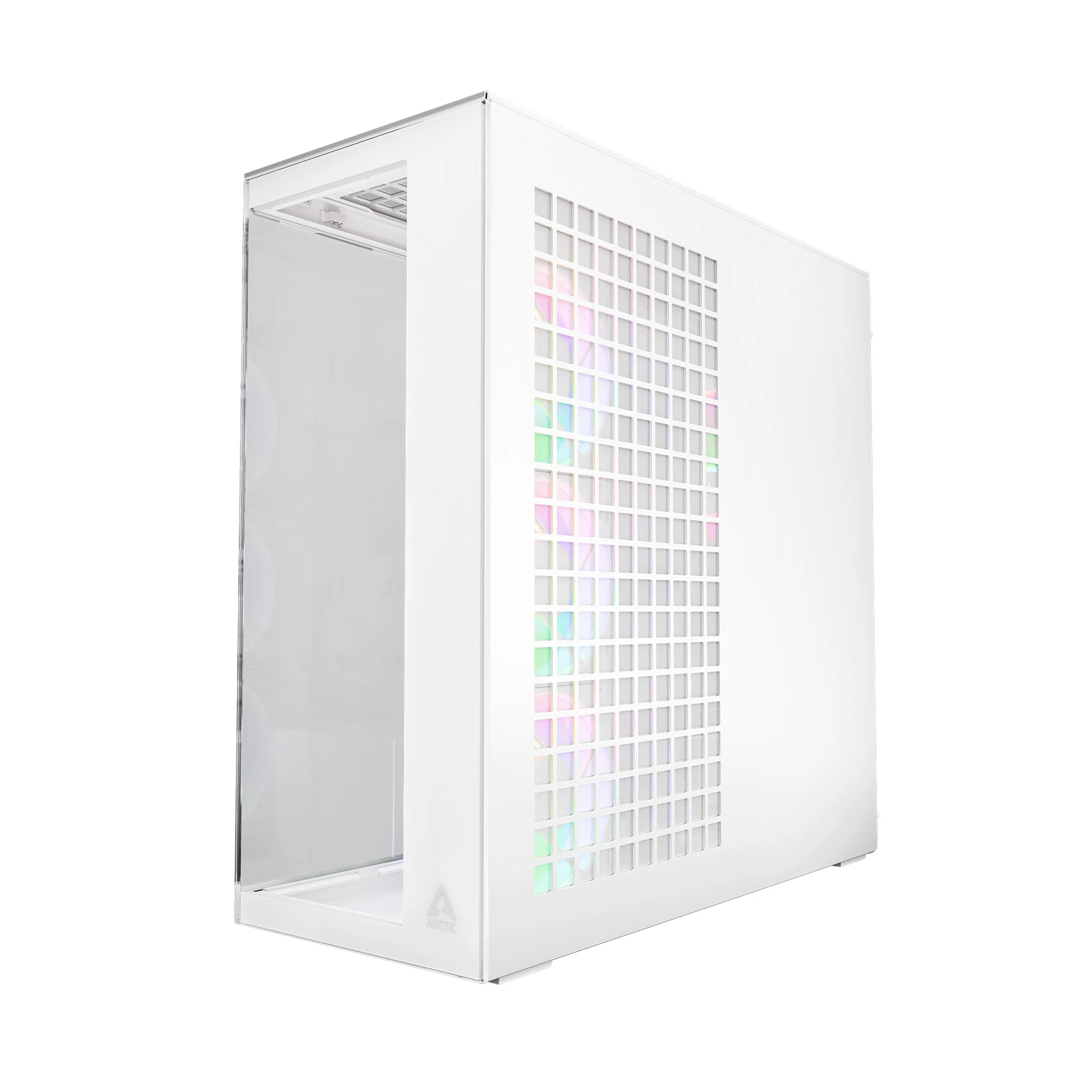 Arctic кутия Case E-ATX - Xtender (White) - 5 A-RGB Fans included - Image 3