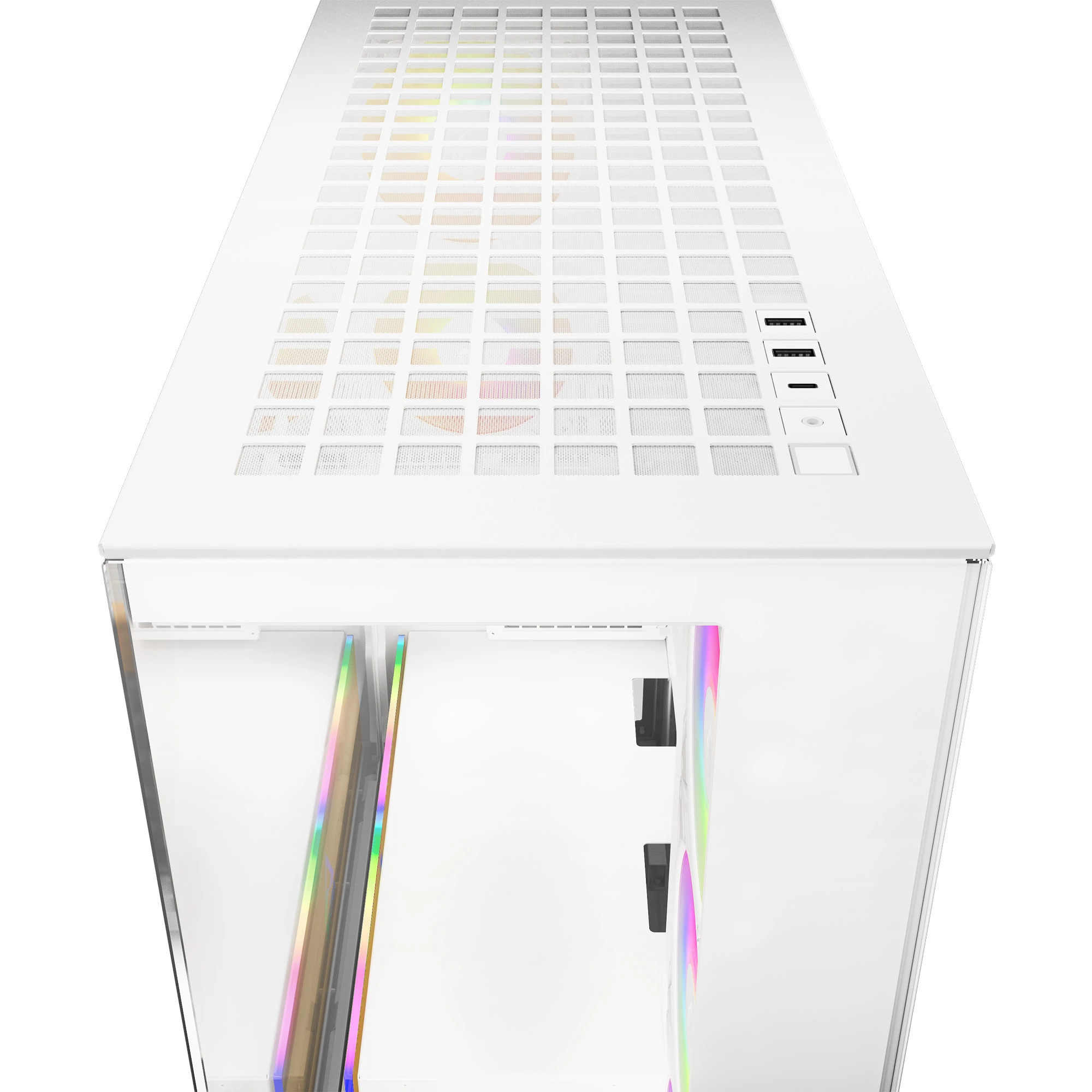 Arctic кутия Case E-ATX - Xtender (White) - 5 A-RGB Fans included - Image 4