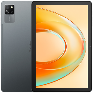 Blackview Tab 60 Pro LTE 4GB/128GB 10.1-inch HD+ 800x1280 IPS LCD Octa-core T606 1.6GHz 5MP Front/8MP Back Camera Battery 7000mAh NO Charging USB Type-C Android 14 SD card slot Gray