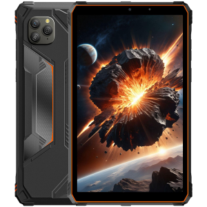 Blackview Active 5 Rugged Tab UMS9230E(T615) Octa-core 1.8GHz,8.68inch FHD+ IPS 800*1340 90Hz Memory: 8GB+128GB Camera: Front 13MP; Rear 16MP GSM: B2/B3/B5/B8,WCDMA: B1/B8 LTE: B1/B3/B7/B8/B19/B20/B28A/B28B/B40/B41 6600mAh 18W fast charging Android 15 Color:  Orange