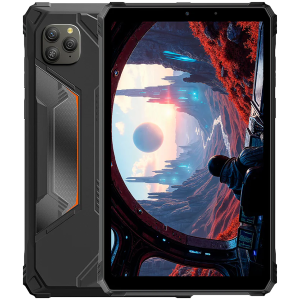 Blackview Active 5 Rugged Tab UMS9230E(T615) Octa-core 1.8GHz,8.68inch FHD+ IPS 800*1340 90Hz Memory: 8GB+128GB Camera: Front 13MP; Rear 16MP GSM: B2/B3/B5/B8,WCDMA: B1/B8 LTE: B1/B3/B7/B8/B19/B20/B28A/B28B/B40/B41 6600mAh 18W fast charging Android 15 Color:  Orange