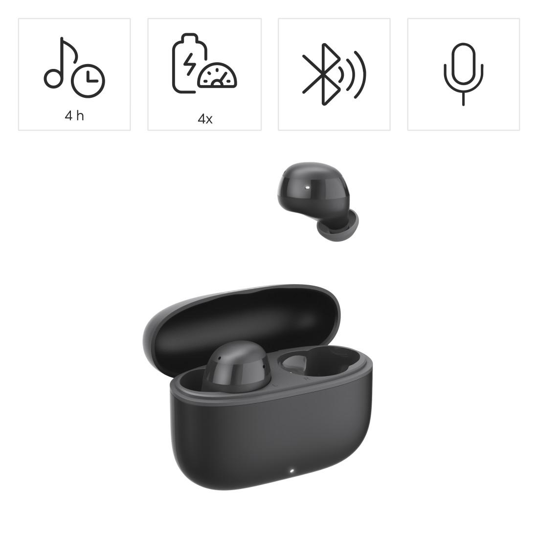 HAMA Блутут слушалки "Freedom Buddy II", True Wireless, Черен - Image 10