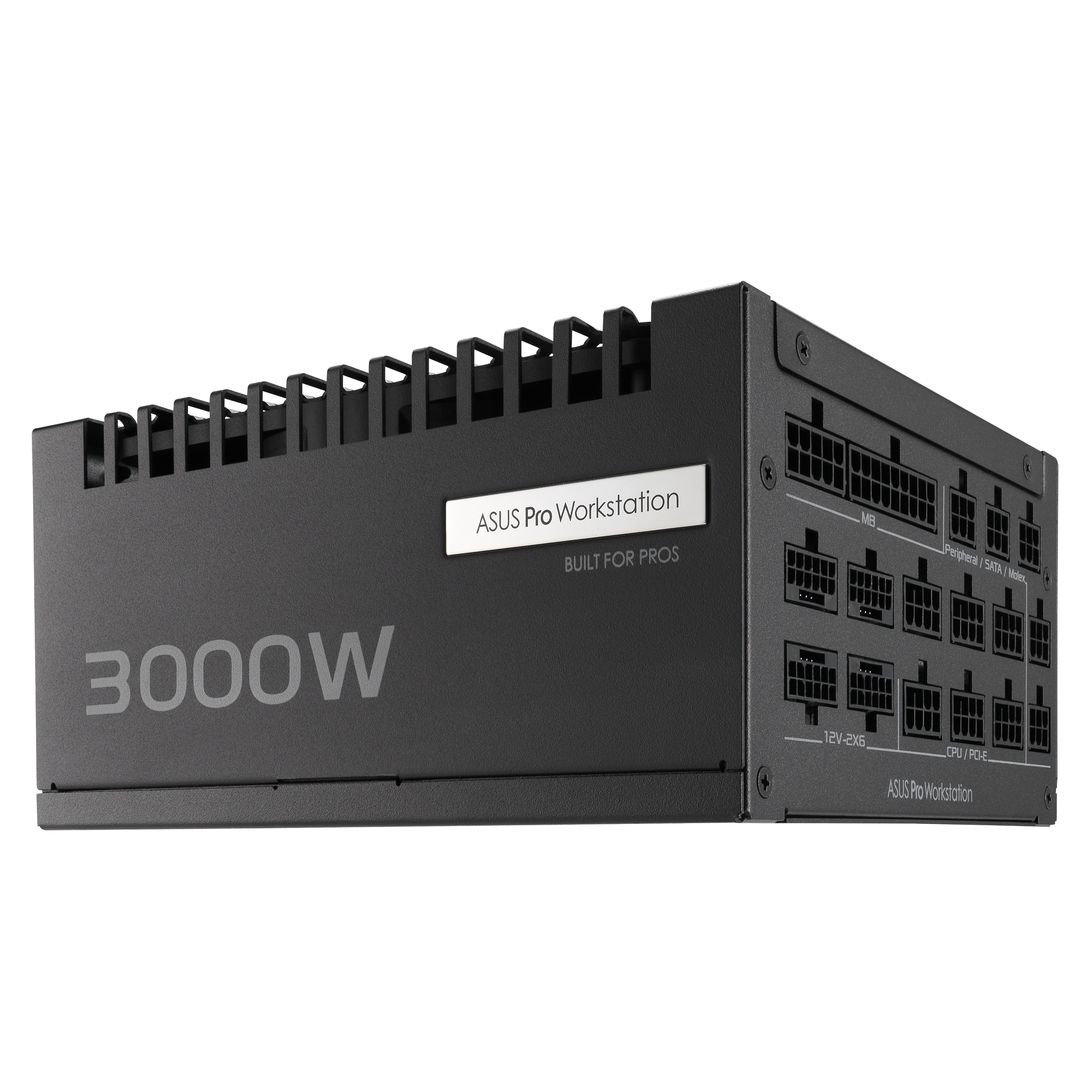 Захранващ блок ASUS Pro WS 3000W 80+ Platinum PCIe 5.1, Fully Modular - Image 2
