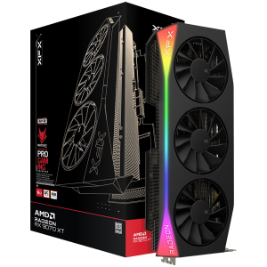 XFX Mercury AMD Radeon RX 9070XT OC Gaming Edition with RGB 16GB GDDR6 HDMI 3xDP