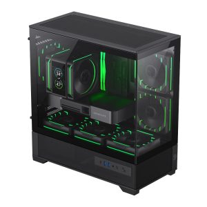 Gamemax кутия Case EATX - Vista 2 MB - 3 x 120 mm Addressable RGB
