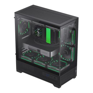 Gamemax кутия Case EATX - Vista 2 AB - 3 x 120 mm Addressable RGB