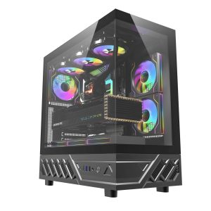 Darkflash кутия Case ATX - DS950 Black - 6 x 120 mm Infinity Mirror A-RGB